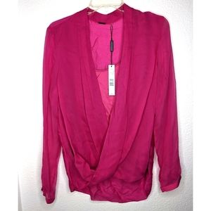 Elie Tahari Pink Blouse
